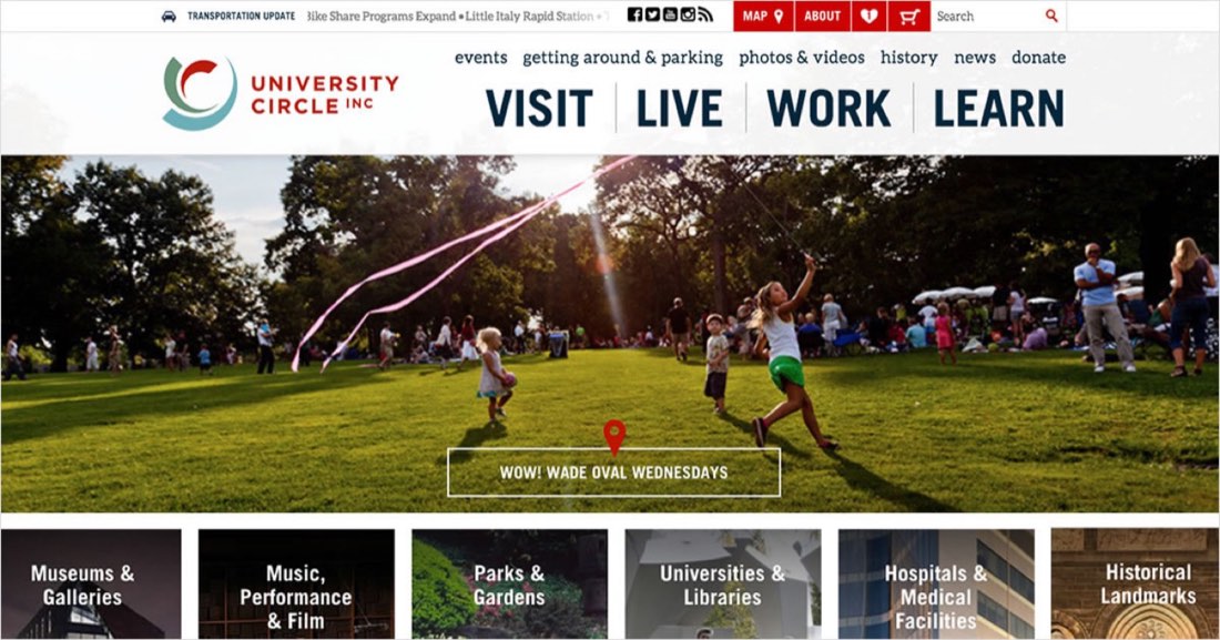 University Circle in Cleveland