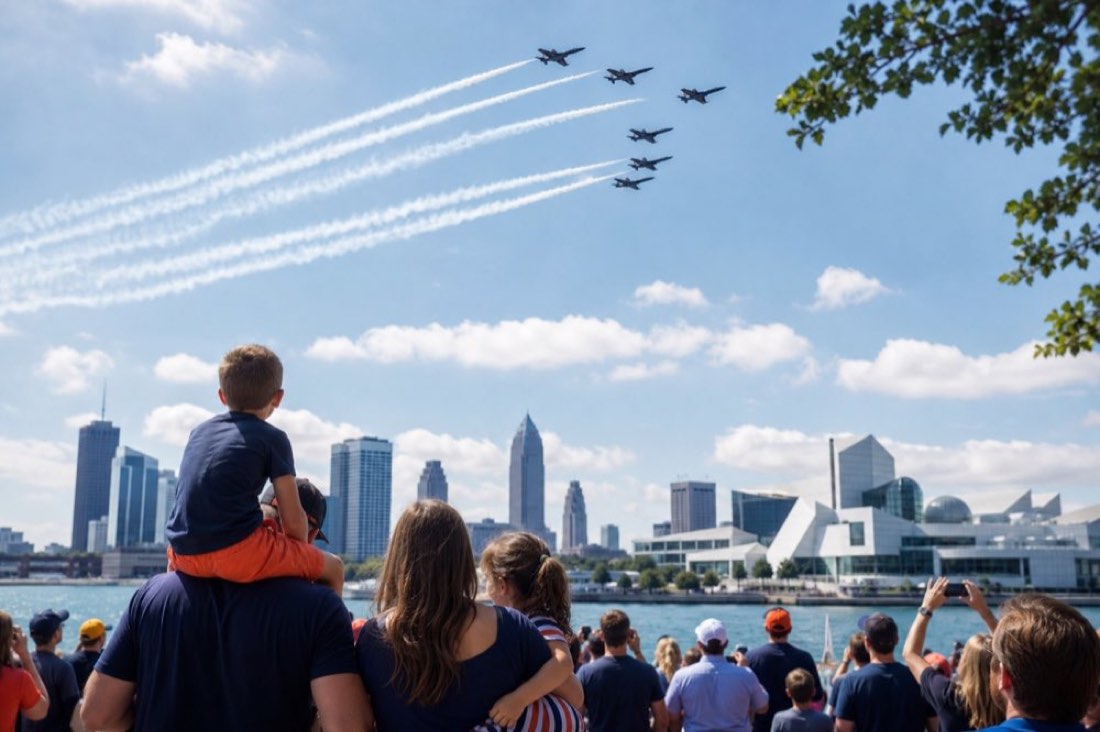 Cleveland National Air Show event in Cleveland