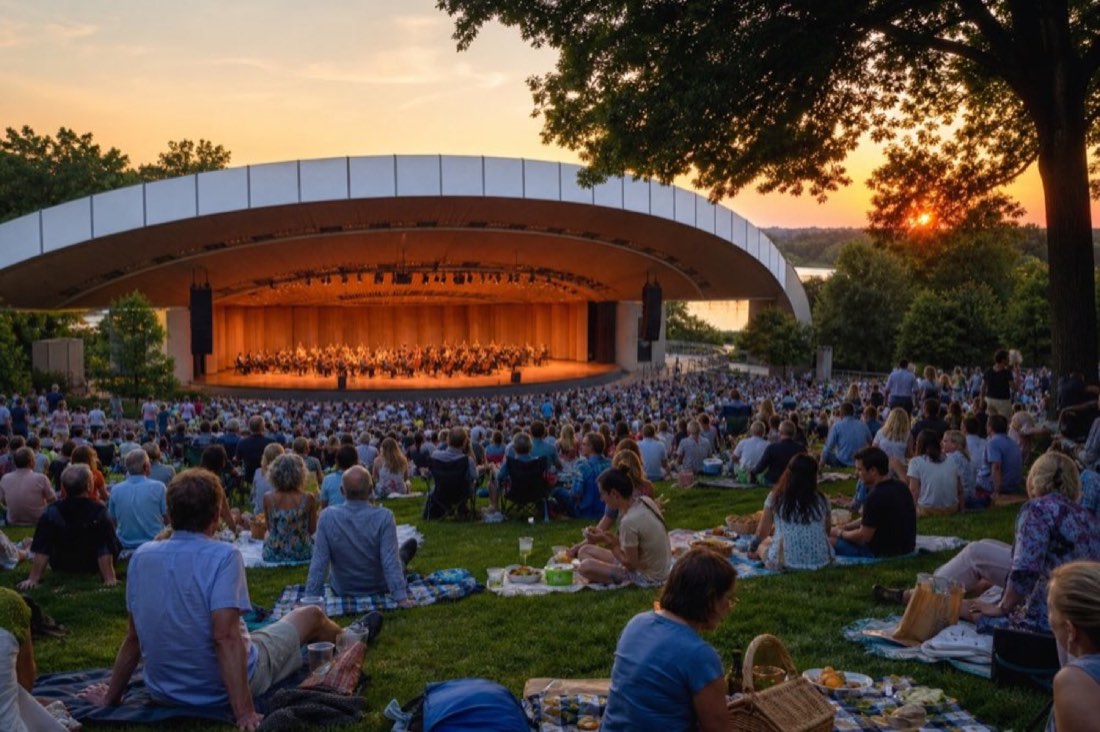 Blossom Music Festival event in Cleveland