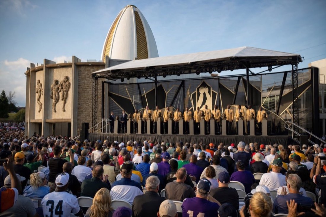 Pro Football Hall of Fame Enshrinement Week event in Cleveland