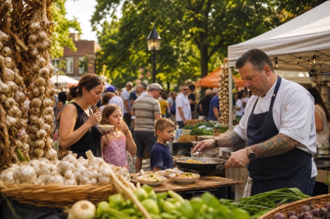 Cleveland Garlic Festival event in Cleveland