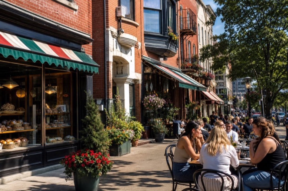 Little Italy neighborhood in Cleveland