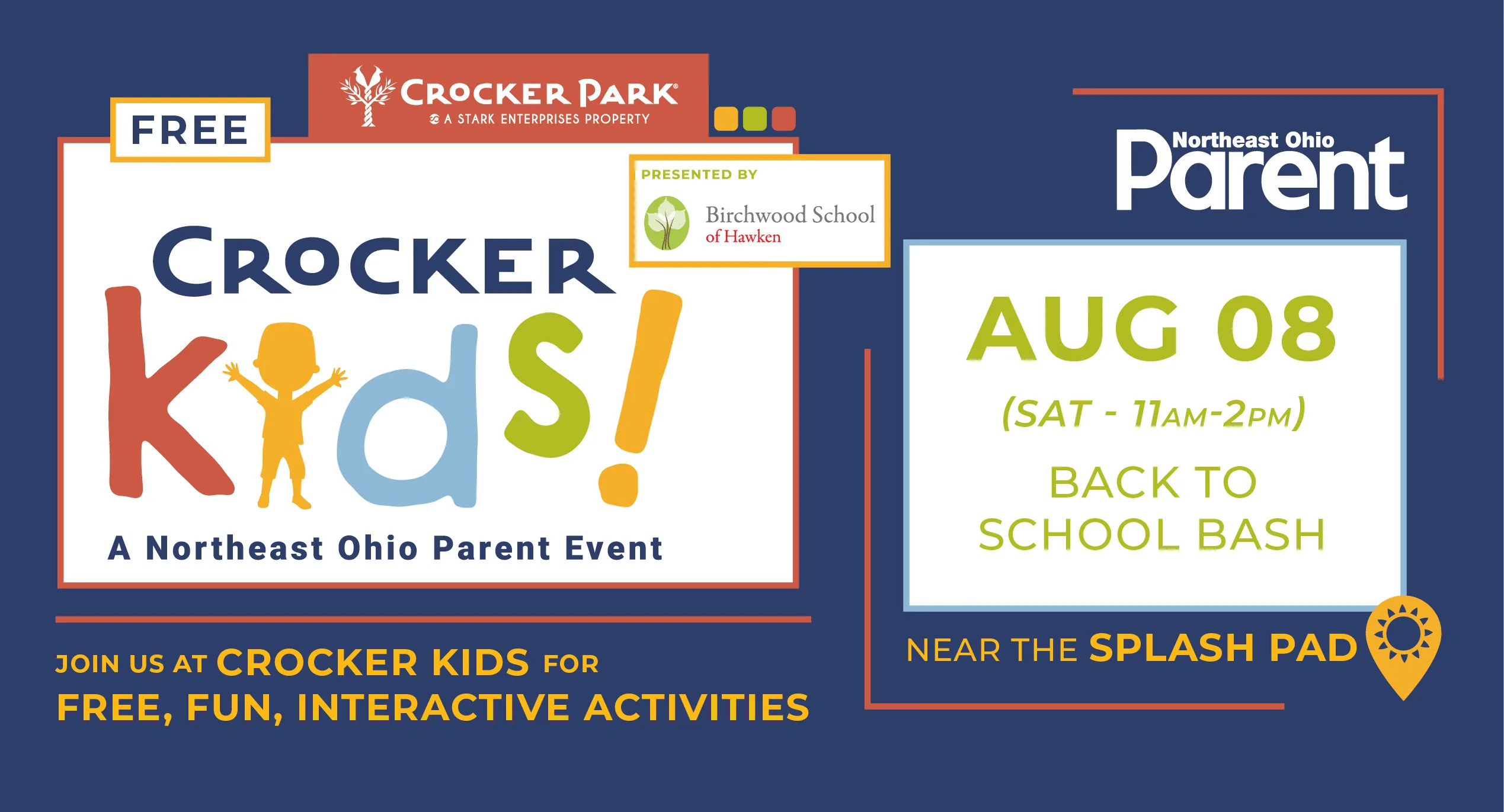 Crocker Kids: Back to School Bash event in Cleveland