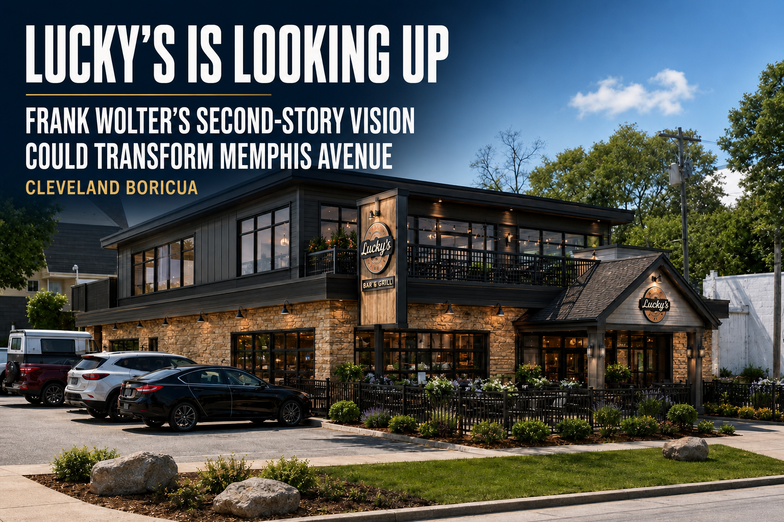 Lucky’s Is Looking Up — Frank Wolter’s second-story vision for Memphis Avenue