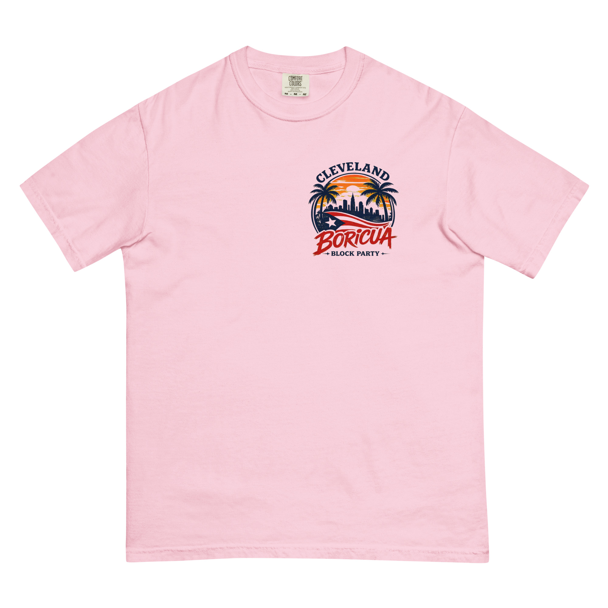 Cleveland Boricua Unisex garment-dyed heavyweight t-shirt - Image 12
