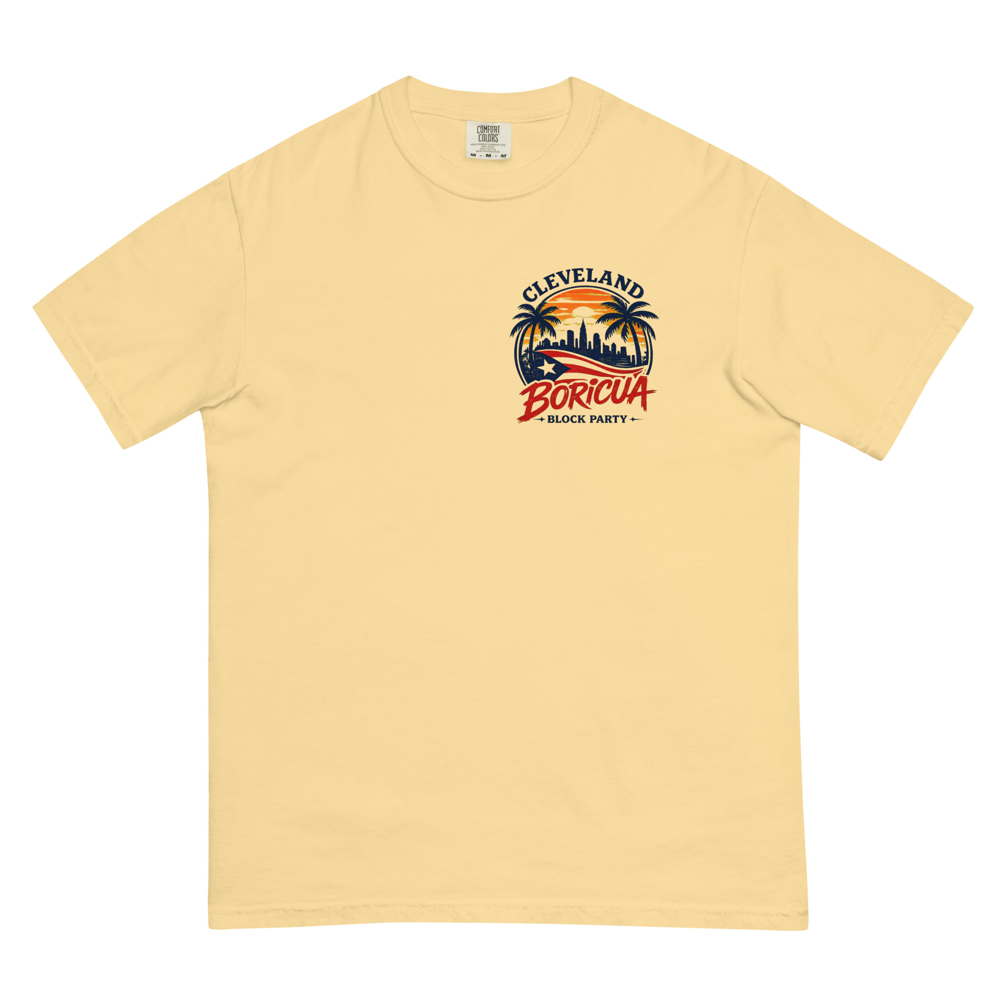 Cleveland Boricua Unisex garment-dyed heavyweight t-shirt - Image 14