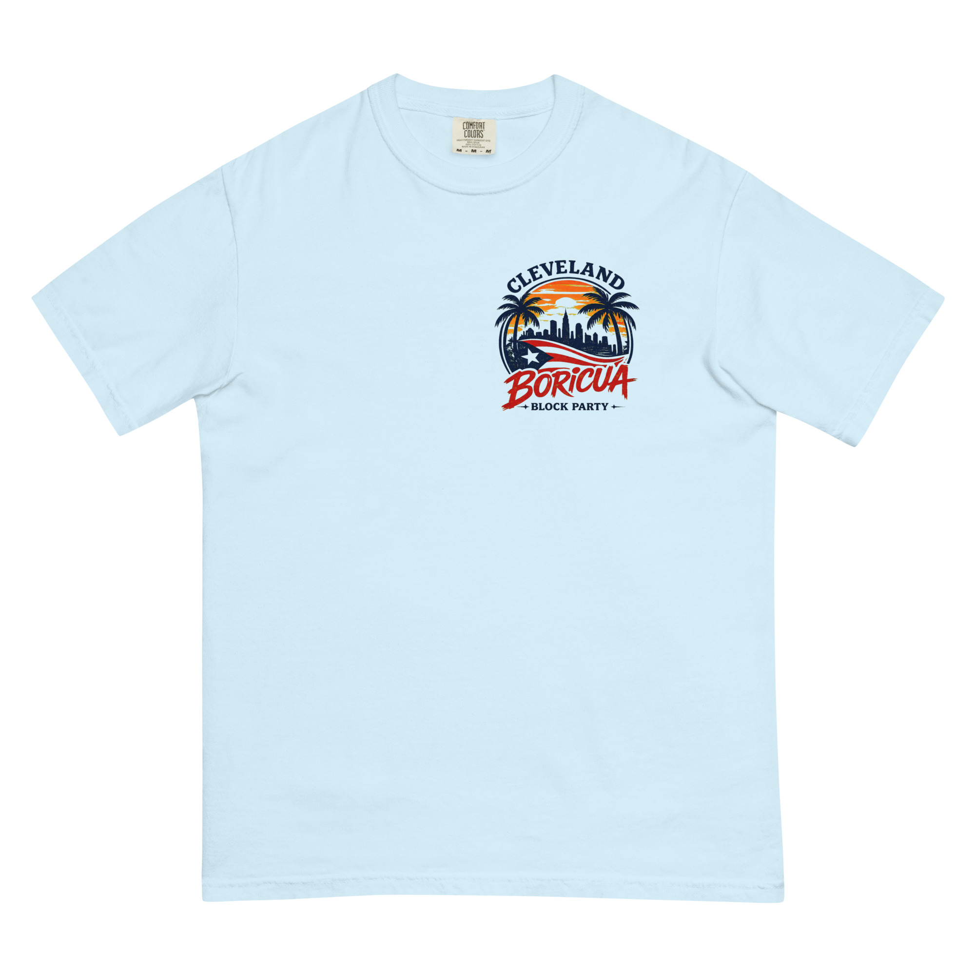 Cleveland Boricua Unisex garment-dyed heavyweight t-shirt - Image 18