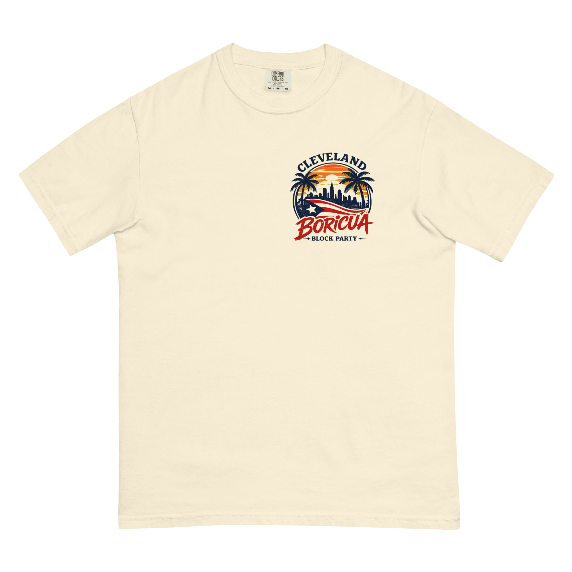 Cleveland Boricua Unisex garment-dyed heavyweight t-shirt - Image 20
