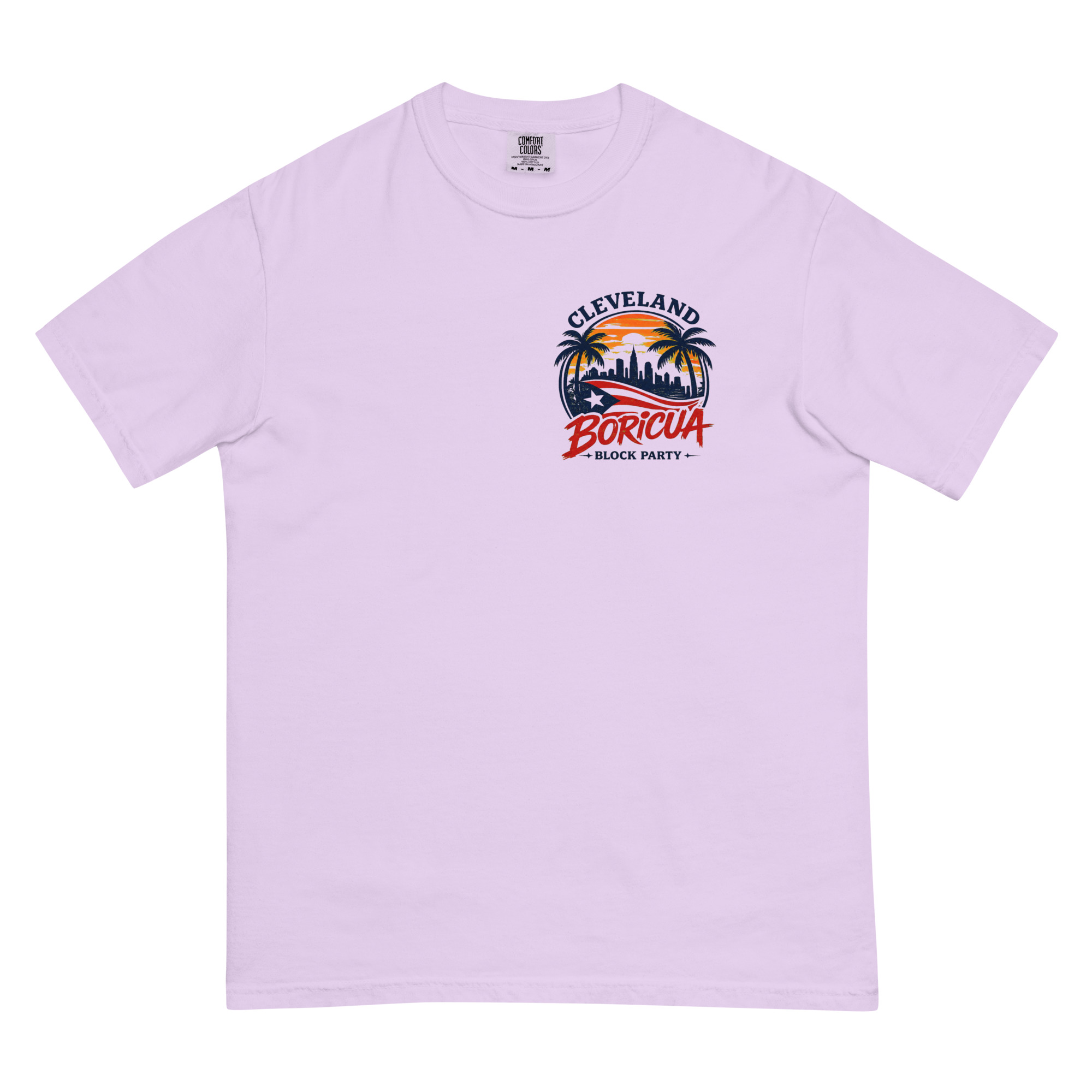 Cleveland Boricua Unisex garment-dyed heavyweight t-shirt - Image 8