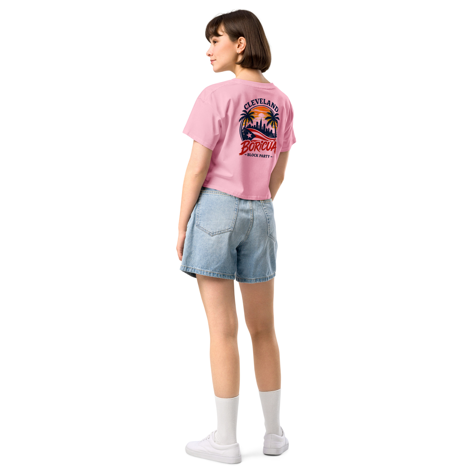 Cleveland BoricuaWomen’s crop top - Image 8